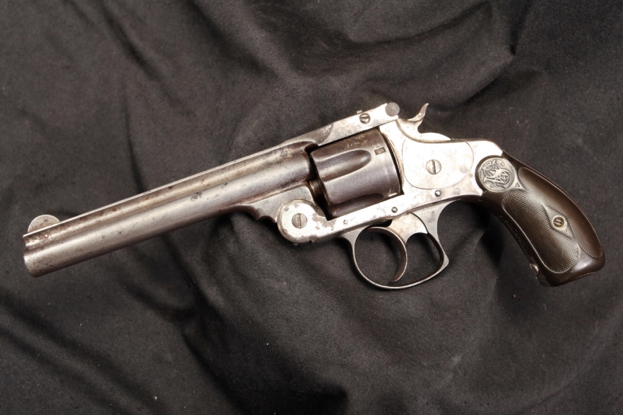 Smith And Wesson Sandw 3rd Model 38 Double Action Top Break Revolver Antique For Sale At 4193